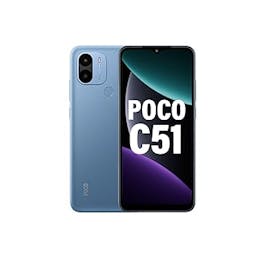 POCO C51 (Royal Blue, 4GB RAM, 64GB Storage)